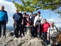 Člani planinske sekcije SKPD Sveti Sava na enem od številnih pohodov